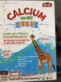  Calcium Gold MK7 hộp 20 gói Việt Úc 