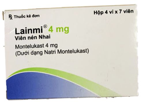  Lainmi Montelukast 4mg hộp 14 viên 