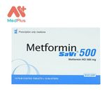  Metformin 500 Hộp 10 vỉ SAVI 