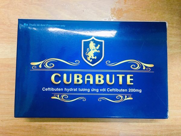  Cubabute 200mg hộp 20 viên 