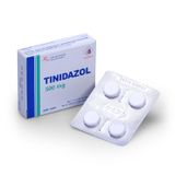  Tinidazol 500mg hộp 4 viên Domesco 