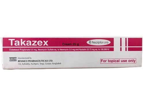  Takazex tuýp 25g Ấn 