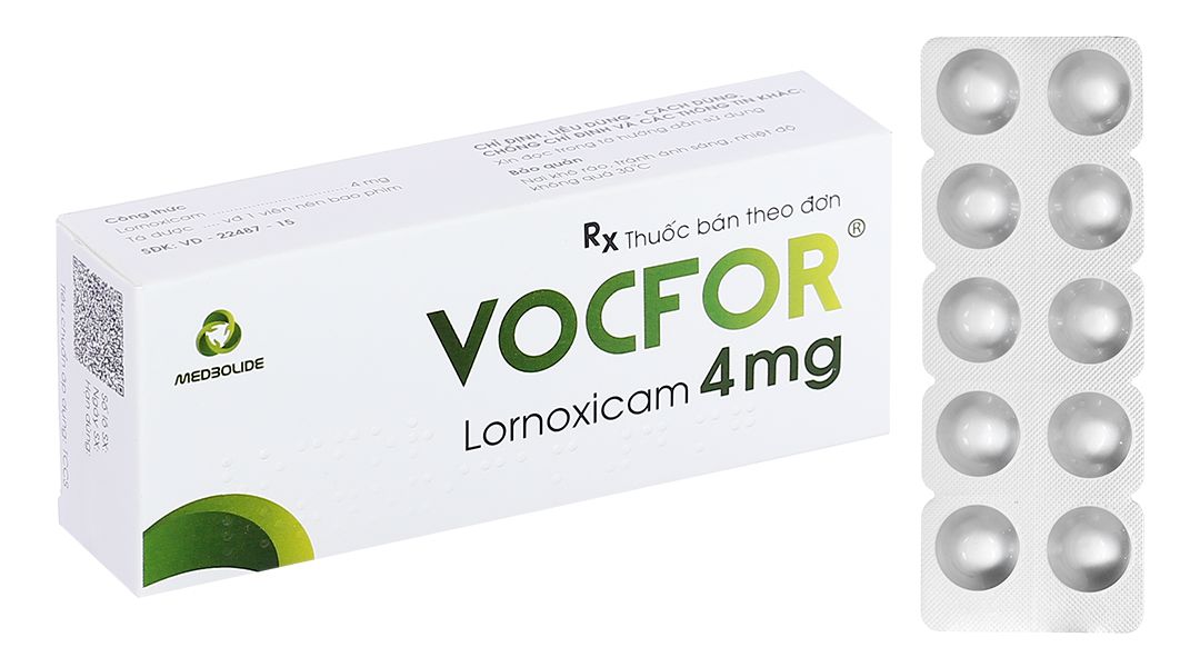  Vocfor 4mg hộp 30 viên Medisun 