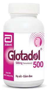  Glotadol 500mg lọ 200 viên Glomed 