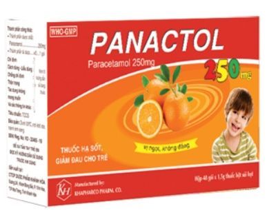  Panactol 250mg hộp 48 gói Khánh Hòa 
