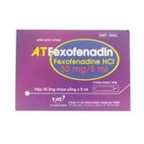  A.T Fexofenadin Hộp 30 ống 