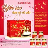  Yến sào sụn vi cá mập hộp 6 lọ * 70ml 