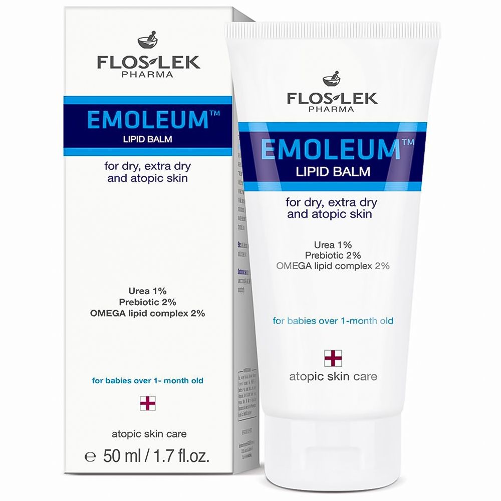  Kem dưỡng ẩm Emolient Lipid Balm Floslek tuýp 50ml 