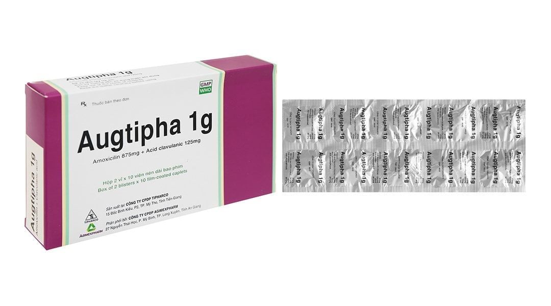  Augtipha 1g hộp 20 viên Agimexpham 