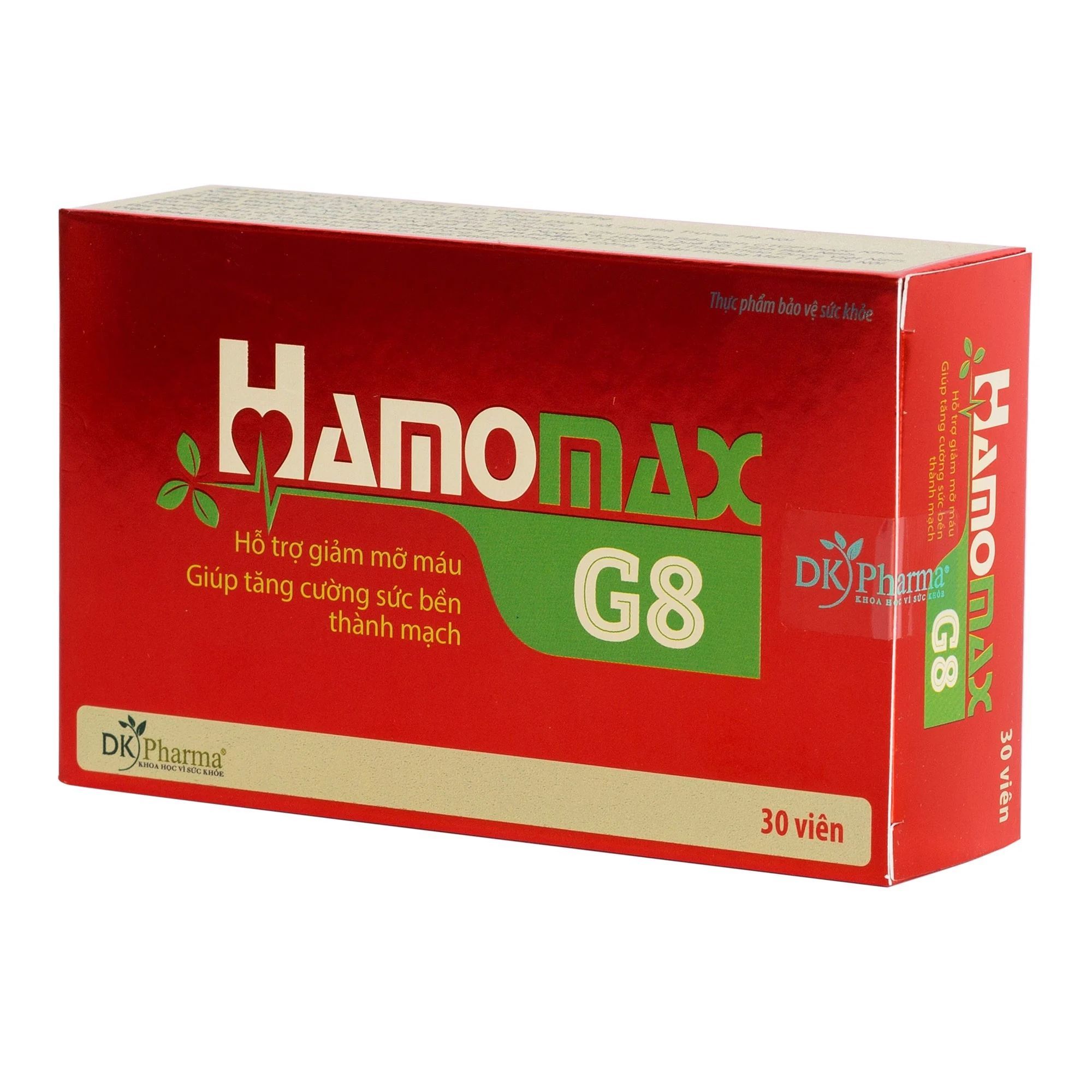  Hamomax G8 hộp 30 viên DK 