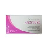 Gentusi hộp 2 vỉ x 5 viên đặt Moldova 