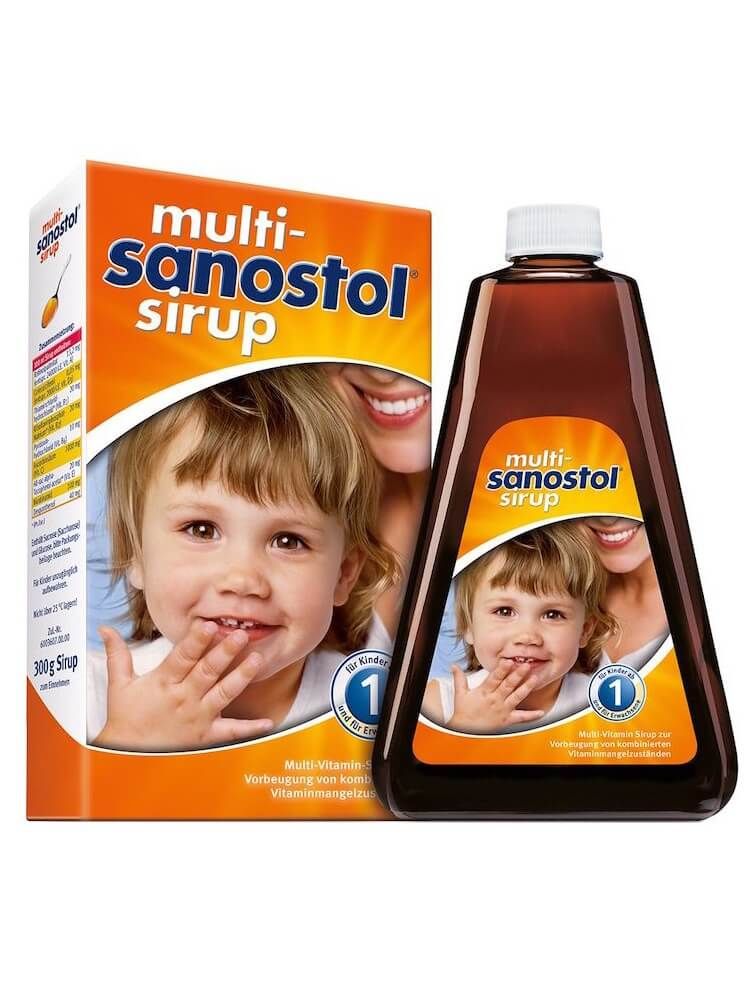  Vitamin Multi Sanostol Sirup chai 300g 
