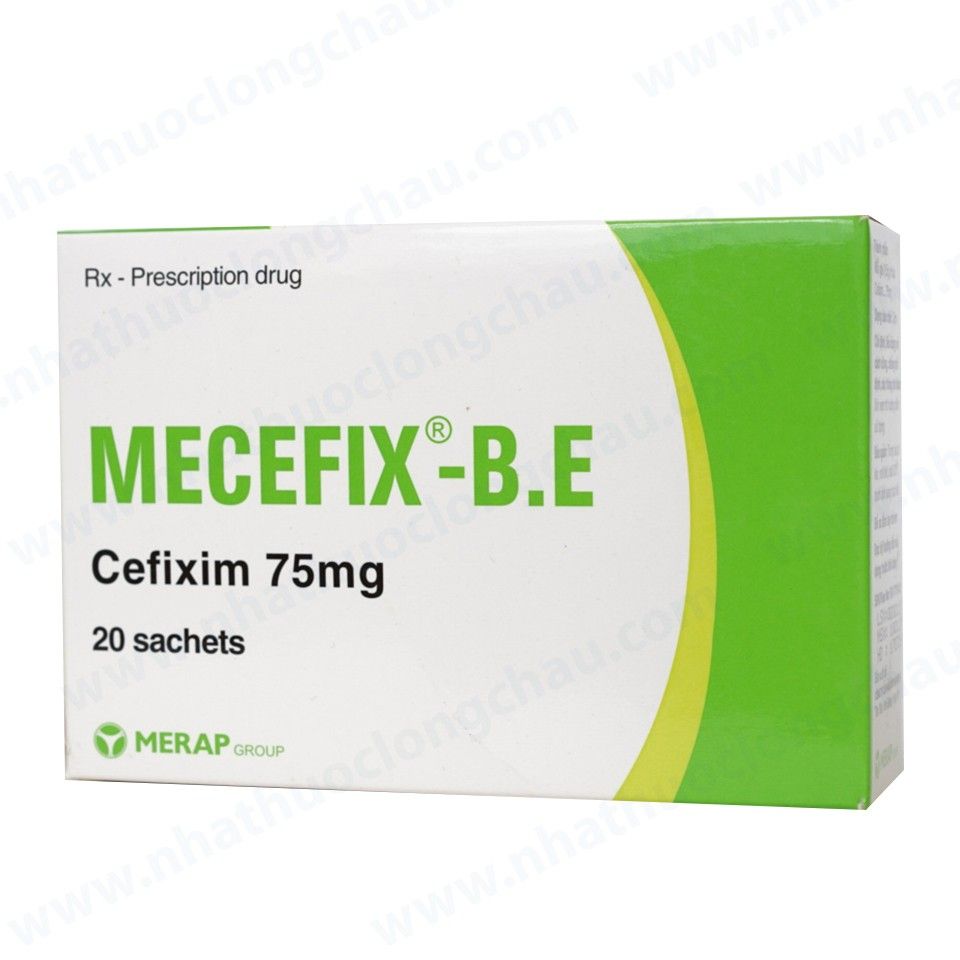  Mecefix BE 75mg hộp 20 gói 