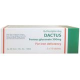 Dactus 300mg hộp 50 viên Síp 