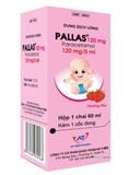 Pallas paracetamol 120mg/5ml lọ 60ml AT 