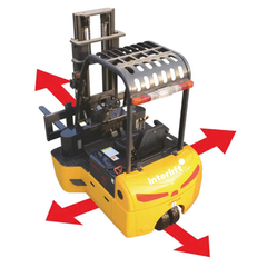 Xe nâng điện đa hướng Interlift CSD16/20. Hàng mới 100%