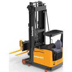 Xe nâng VNA ngồi lái Interlift OPD15 1.5 tấn. Hàng mới 100%