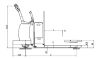Xe nâng tay điện Interlift SL30R. Hàng mới 100%