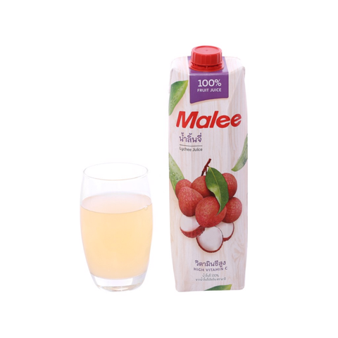 Nước Ép Vải Malee 1L - Nhập Khẩu Thái Lan | Malee 100% Lychee Juice 1L