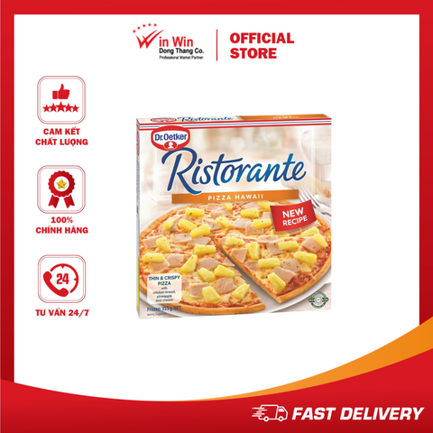 Pizza Ristorante Hawaii Dr. Oetker 355g - Nhập Khẩu Đức | Dr.Oetker Ristorante Pizza Hawaii 355g