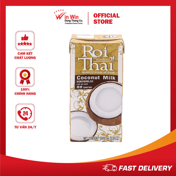 Nước Cốt Dừa Roi Thai 1L (Thái Lan)