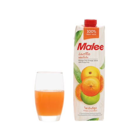 Nước Ép Cam Hỗn Hợp Có Tép Cam Malee 1L (Thái Lan)(Date 21/11/2025)