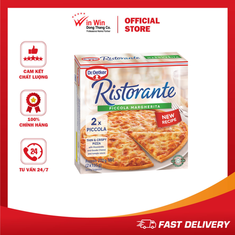 Pizza Ristorante Piccola Margherita Dr. Oetker 270g - Nhập Khẩu Đức | Dr.Oetker Ristorante Piccola Margherita 270g