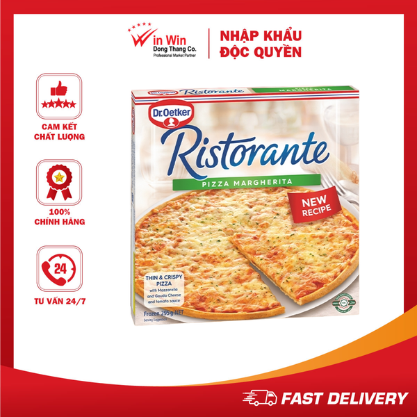 Pizza Ristorante Margherita Dr. Oetker 295g - Nhập Khẩu Đức | Dr.Oetker Ristorante Pizza Margherita 295g