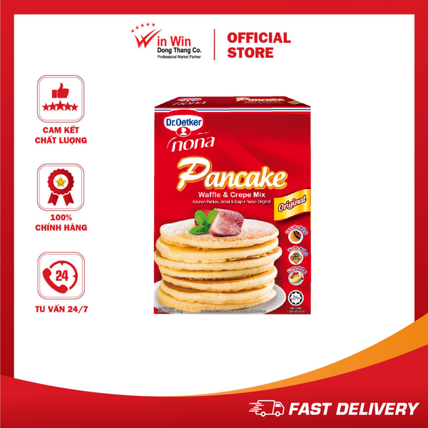 Bột Làm Bánh Rán (Pancake) Pha Sẵn Dr. Oetker 400g (Thương Hiệu Đức - SX Malaysia)