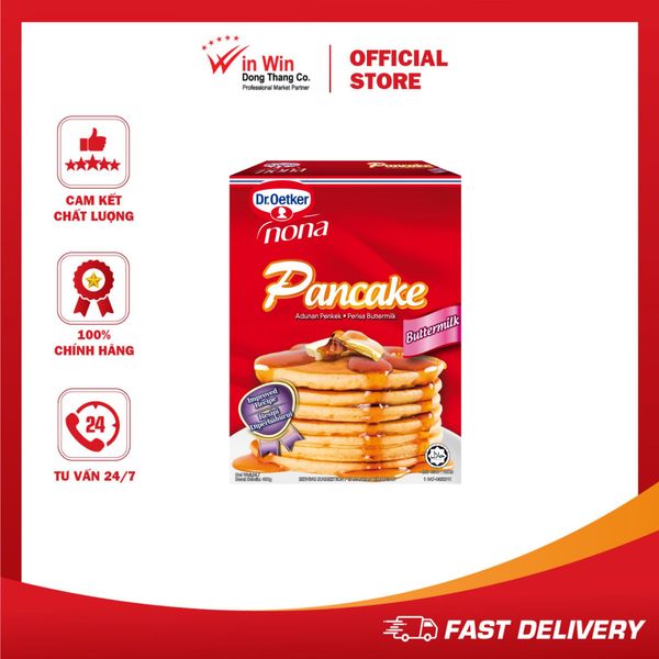 Bột Làm Bánh Rán (Pancake) Buttermilk Pha Sẵn Dr. Oetker 400g (Thương Hiệu Đức - SX Malaysia)