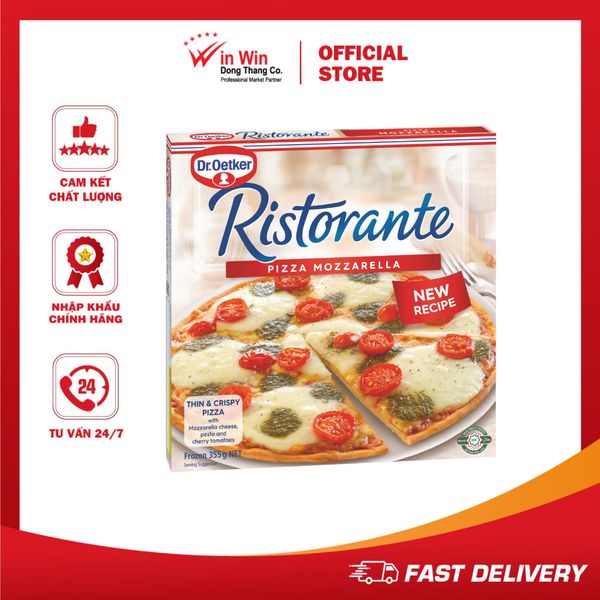 Pizza Ristorante Mozzarella Dr. Oetker 355g - Nhập Khẩu Đức | Dr.Oetker Ristorante Pizza Mozzarella 355g