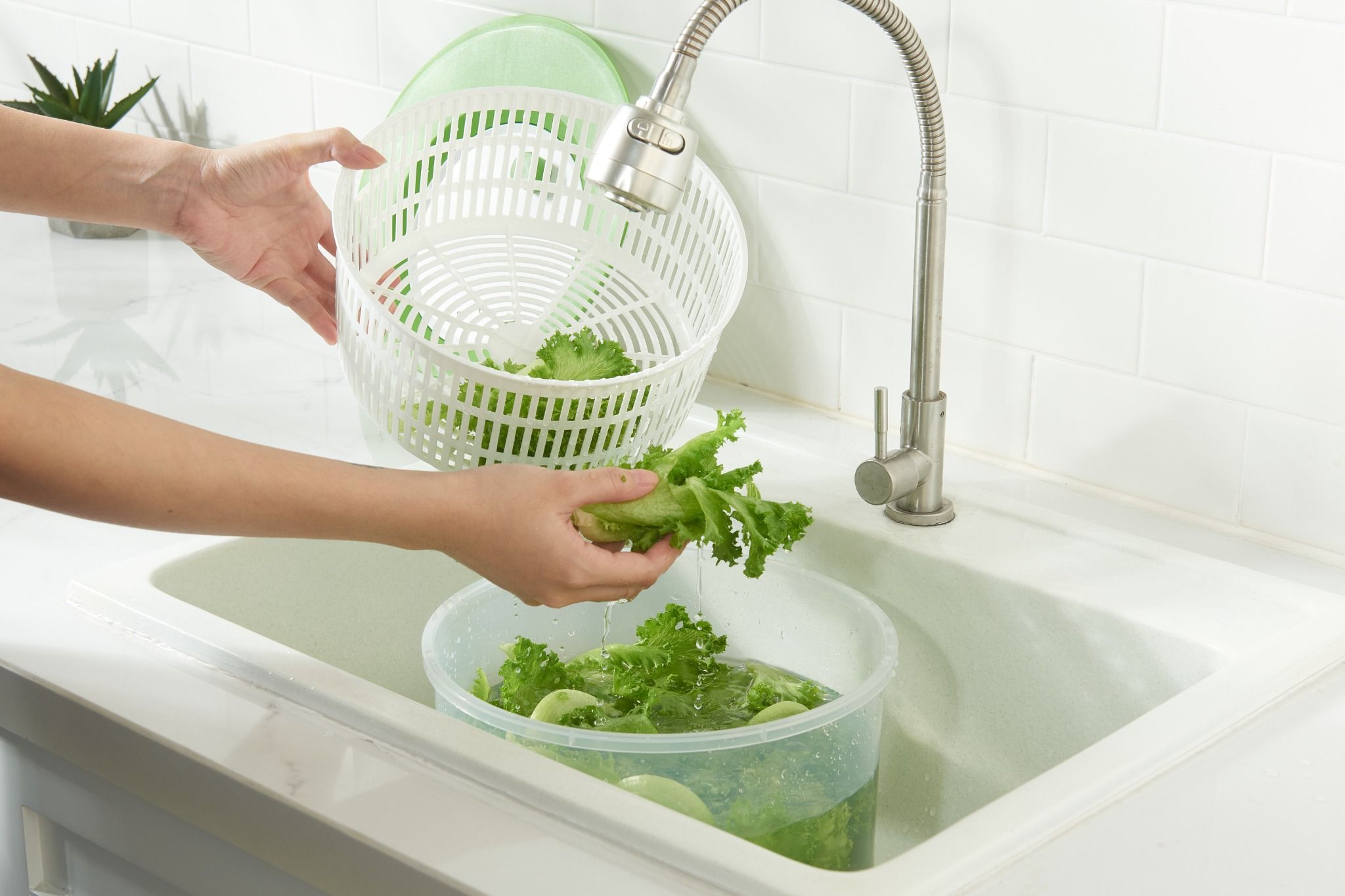 RỔ QUAY RAU NORA – FITIS