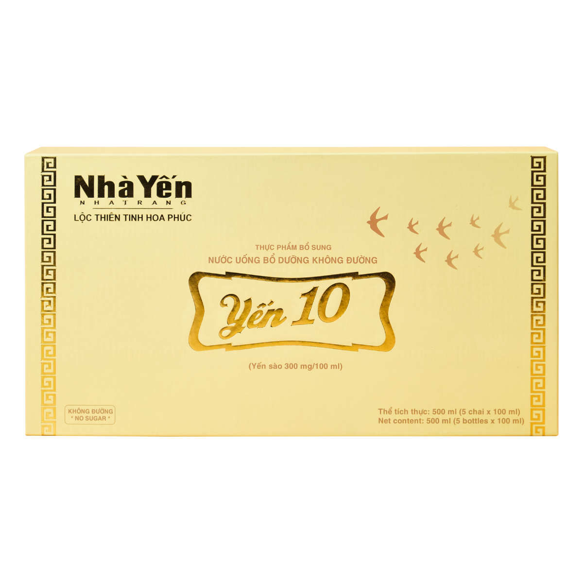  Nước Yến Chai - Nước Uống Bổ Dưỡng Yến 10 