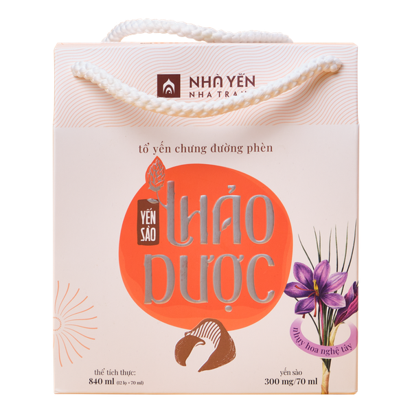  Yến Sào Thảo Dược Nhụy Hoa Nghệ Tây 