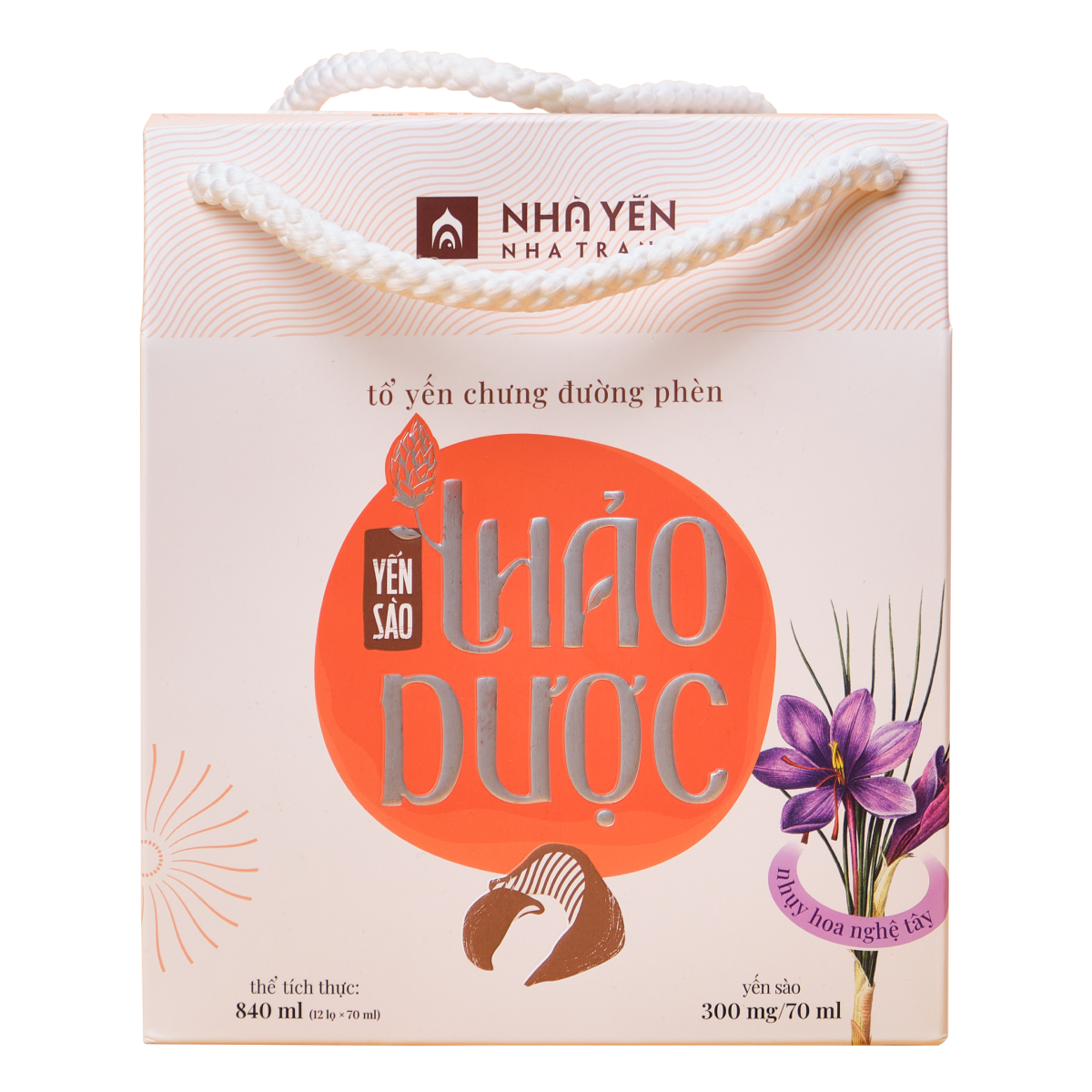  Yến Sào Thảo Dược Nhụy Hoa Nghệ Tây 