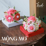  Hộp Hoa Sáp Thơm Tinh Dầu Thiên Nhiên 