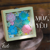  Hộp Hoa Sáp Thơm Gỗ Cao Cấp Tinh Dầu Thiên Nhiên 