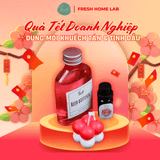  [Quà Tặng Doanh Nghiệp] Dung môi khuếch tán, Tinh dầu, Kèm đồ trang trí - Fresh Home Lab 