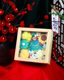  [Quà Tặng Doanh Nghiệp] Hộp hoa sáp thơm 4 mùa, Có thể in logo và tên người nhận - Fresh Home Lab 