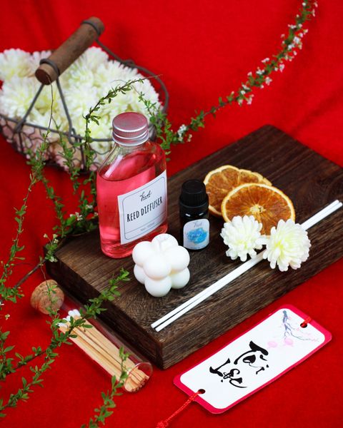  [Quà Tặng Doanh Nghiệp] Dung môi khuếch tán, Tinh dầu, Kèm đồ trang trí - Fresh Home Lab 