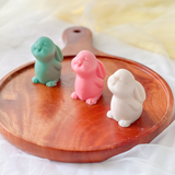  Sáp đuổi côn trùng hình thỏ, hình heo dễ thương, sáp thơm tinh dầu khử mùi, làm thơm, hút ẩm - Fresh Home Lab 