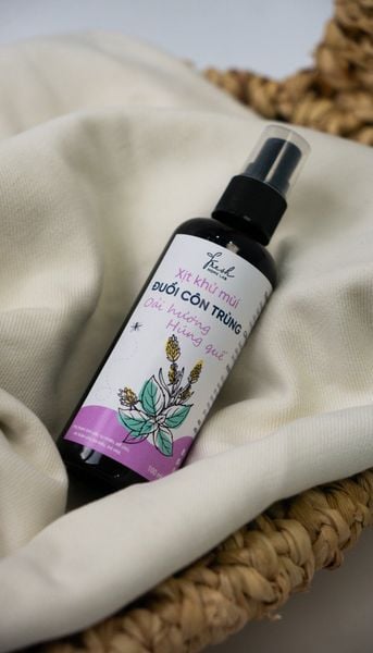  Bình Xịt Phòng Tinh Dầu Oải Hương Húng Quế, đuổi muỗi và côn trùng, khử mùi thơm phòng thiên nhiên 