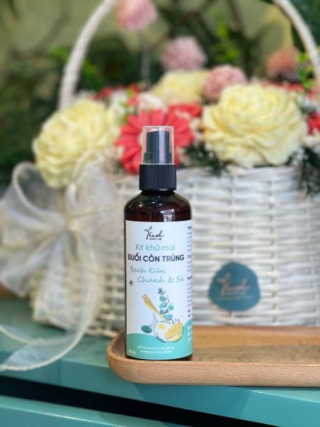  Bình Xịt Phòng Tinh Dầu Bạch Đàn Chanh - Sả, đuổi muỗi và côn trùng, khử mùi thơm phòng thiên nhiên 