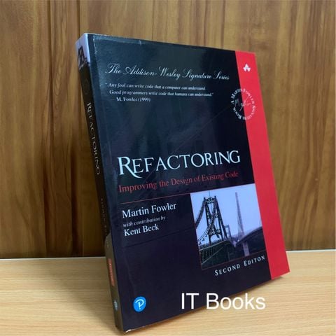  Refactoring: Improving the Design of Existing Code (2nd Edition) 