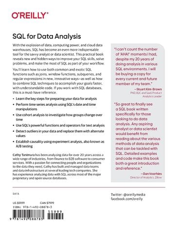  SQL for Data Analysis 