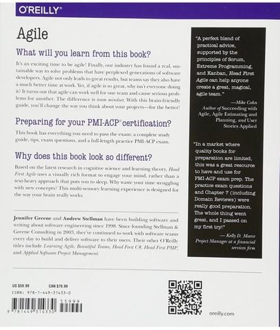  Head First Agile: A Brain-Friendly Guide to Agile Principles, Ideas, and Real-World Practices 