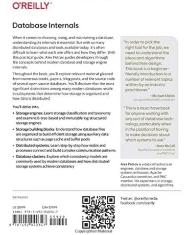  Database Internals: A Deep Dive into How Distributed Data Systems Work 