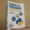 Elements of Programming Interviews in Python