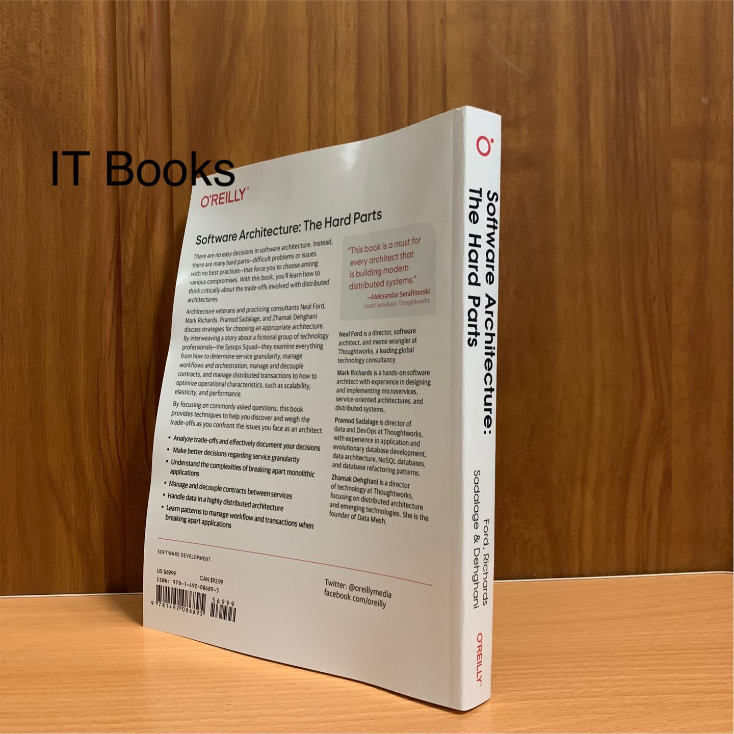 Software architecture the hard parts it books