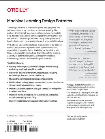  Machine Learning Design Patterns 